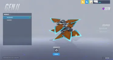 Conta de overwatch com level 1000.