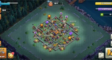 Conta Clash Of Clans Quase Full com Skins e passe atual