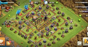Conta Clash Of Clans Quase Full com Skins e passe atual