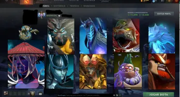 Conta Dota 2 3.7K + 3 Arcanas sendo 2 de Passes.