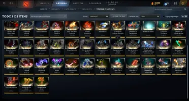 Conta Dota 2 3.7K + 3 Arcanas sendo 2 de Passes.