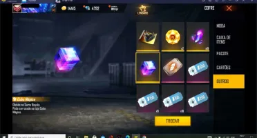 Conta FreeFire Antiga 4792 diamantes