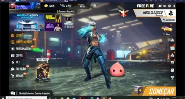 Conta FreeFire Antiga 4792 diamantes