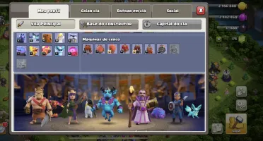 Conta PASSE ATIVO!! cv17+ clash royale+ brawl stars