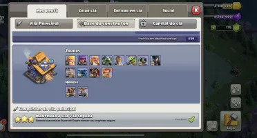 Conta PASSE ATIVO!! cv17+ clash royale+ brawl stars