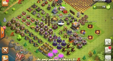 CLASH OF CLANS CV11 - 5 Construtores