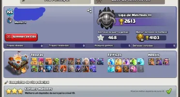 CLASH OF CLANS CV11 - 5 Construtores