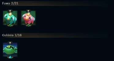 Conta League Of Legends Platina 89 skins + 47 lendas TFT