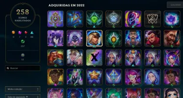 Conta League of Legends Plat1 