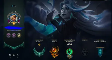 Conta League of Legends Plat1 