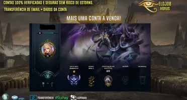 Conta Diamante 4 Smurf 60% WR +22pdl