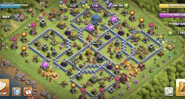 Conta De Clash Of Clans Cv 12 Full (Faltam Herois)