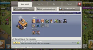 Conta De Clash Of Clans Cv 12 Full (Faltam Herois)