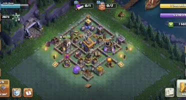 Conta De Clash Of Clans Cv 12 Full (Faltam Herois)