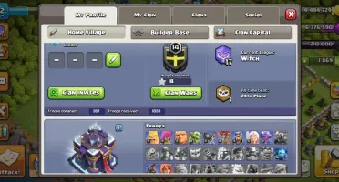 Conta Clash of Clans - CV 15