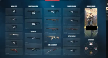 Conta De Valorant Full Acesso +2K Gastos