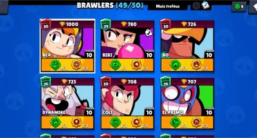 (CHANCE UNICA) Conta Brawl Stars FULL