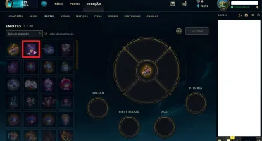 Conta League lvl 18, 8 champs, 1597EA tresh,pyke,tk,irelia