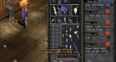 Conta do MuDominium Personagem Blade Knight Lv 600