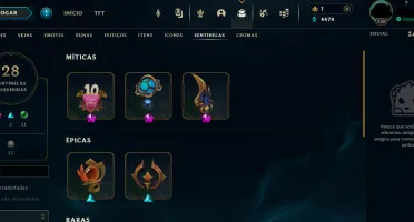 (Premium) CONTA UNRANKED LOL 2015 MMR DIAMOND 159 SK 116 CR