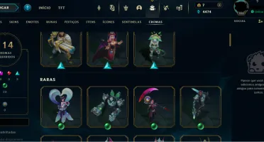 *Compre já* Conta Lol 2015 Elo anterior Diamond 4 / 159 Skin