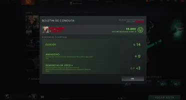 CONTA ANCESTRAL 4, 4220 MMR E 10.000 DE CONDUTA ((BEHAVIOR))