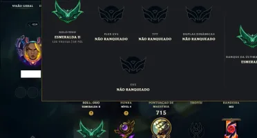 Esmeralda 2 com TODOS os Champs e 214 Skins +3 Prestigios