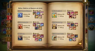 Conta Summoners War - 3 LDS - Christine, Eleanor e Sylvia