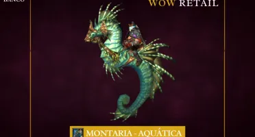 Montaria Wow - Seahorse (Montaria aquática)