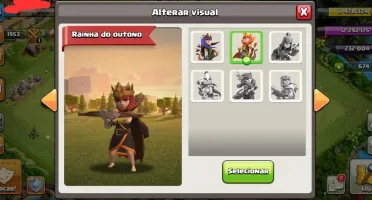 CV12 FULL CLASH OF CLANS TH12 6 CONSTRUTOR paisagem 6 skins