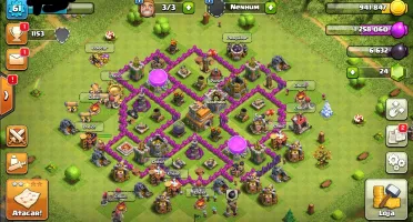 conta cash royale e clash of clans juntas baratas