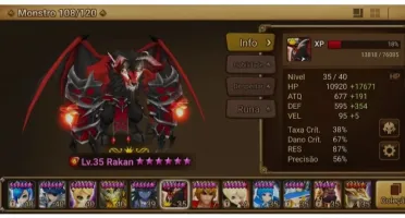Summoners War lvl 50 - global