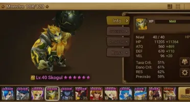 Summoners War lvl 50 - global
