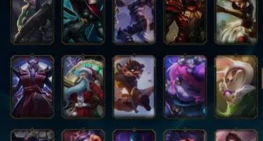 GOLD V, 94 Skins (DJ Sona), lvl 96 e 125 champs