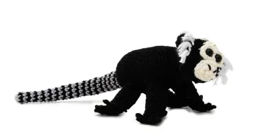 Sagui Grande em amigurumi