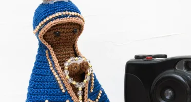 Nossa Senhora Aparecida em amigurumi