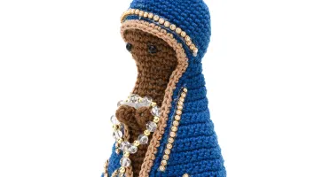 Nossa Senhora Aparecida em amigurumi