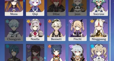 Conta Genshin Impact / QiQi + Klee + Mona + Venti e outros