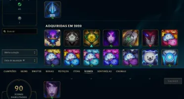 Unranked Com 17 Skins E 49 Campeões