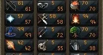 Combat Level 111 free / 99 mage + itens
