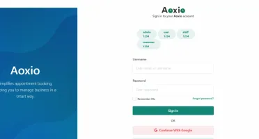 Aoxio v2.7- SaaS multiempresariais de agendamentos