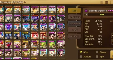 Conta Summoners War Com NAT5 L&D