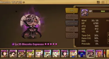 Conta Summoners War Com NAT5 L&D