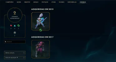 Conta League Of Legends