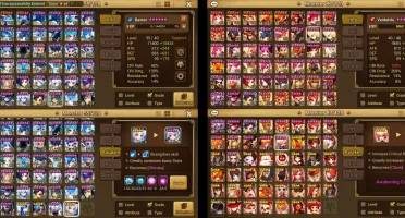 Summoners War Global com ChunLi Light Tiana Verad Rica