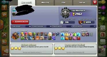 Clash of clans cv 10 BARATO