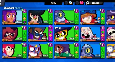 Conta Brawl Stars 29146 Troféus, com skins e hypercargas