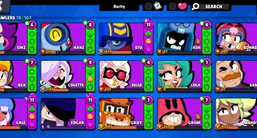 Conta Brawl Stars 29146 Troféus, com skins e hypercargas