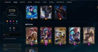 Conta League of Legends 100% Segura