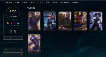 Conta League of Legends 100% Segura